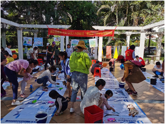 健康又好玩,潤(rùn)立抗病毒水漆涂鴉比賽火爆碧桂園社區(qū)