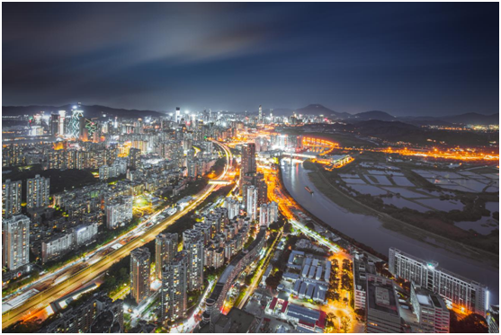 世間最美的路 是佛山文聯(lián)照明照耀的路!