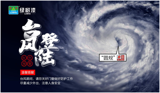 臺風“來勢洶洶”，綠樹漆防水涂料，給房屋加點“安全感”