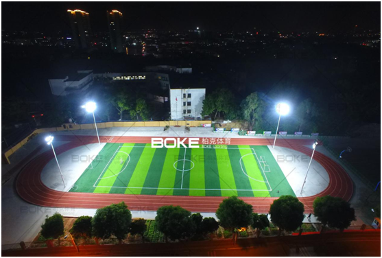 盡展運動風采|柏克體育沙溪華強學校照明項目