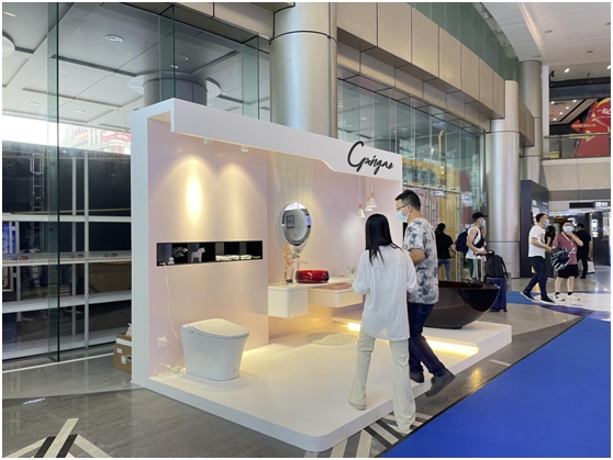 展會現(xiàn)場丨佛山陶博會盛大舉行,創(chuàng)品高衛(wèi)浴引爆全場